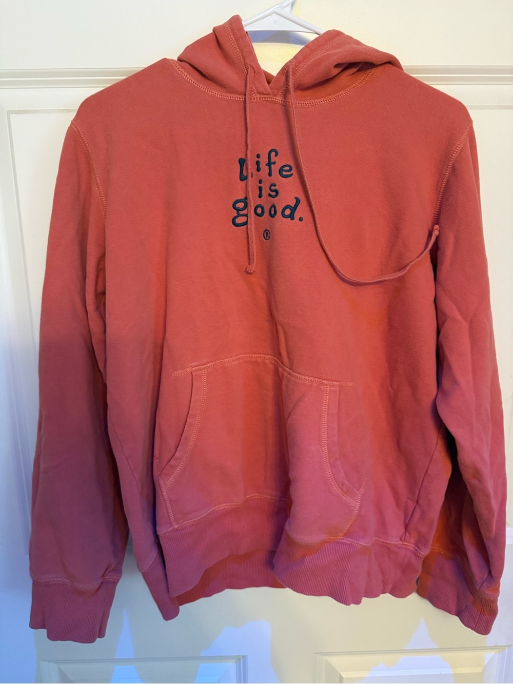 Life is Good Women's Coral Semi-Fitted Tee